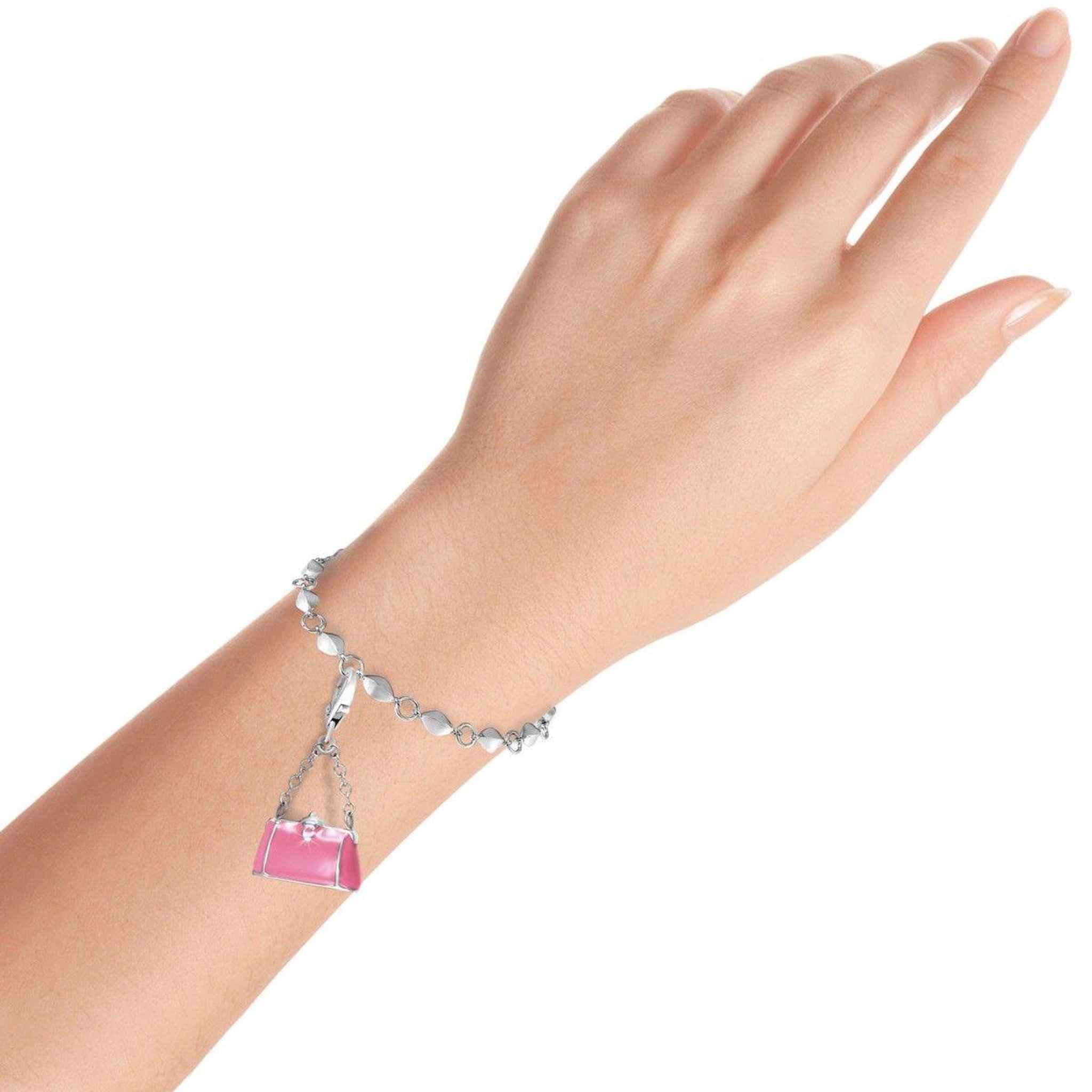 Voir la diapositive 2 : SC CRYSTAL Charm Sac à main rose SC Crystal