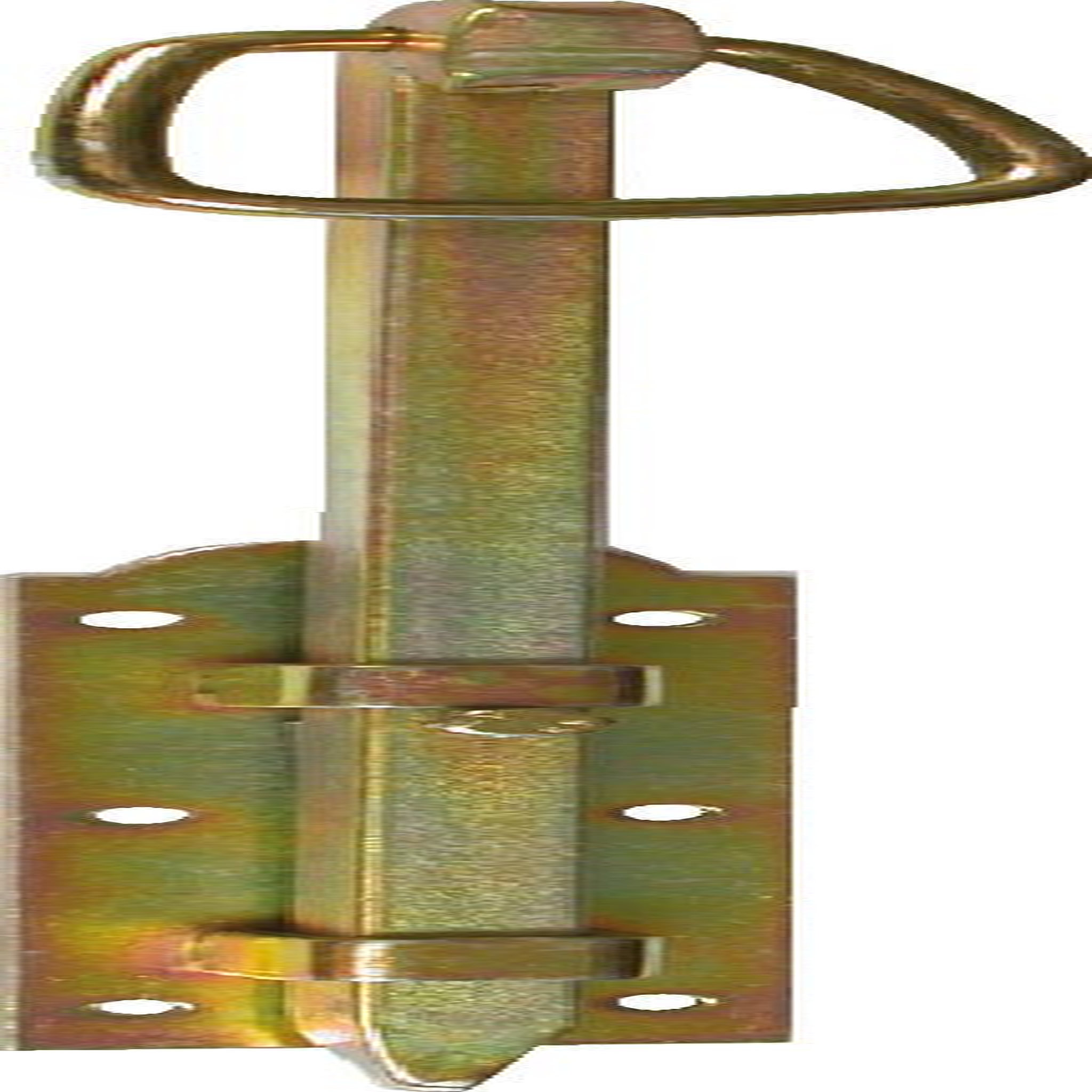 CENTRALE BRICO Verrou de barrière acier zingué, H.40 x L.5 x P.3 mm
