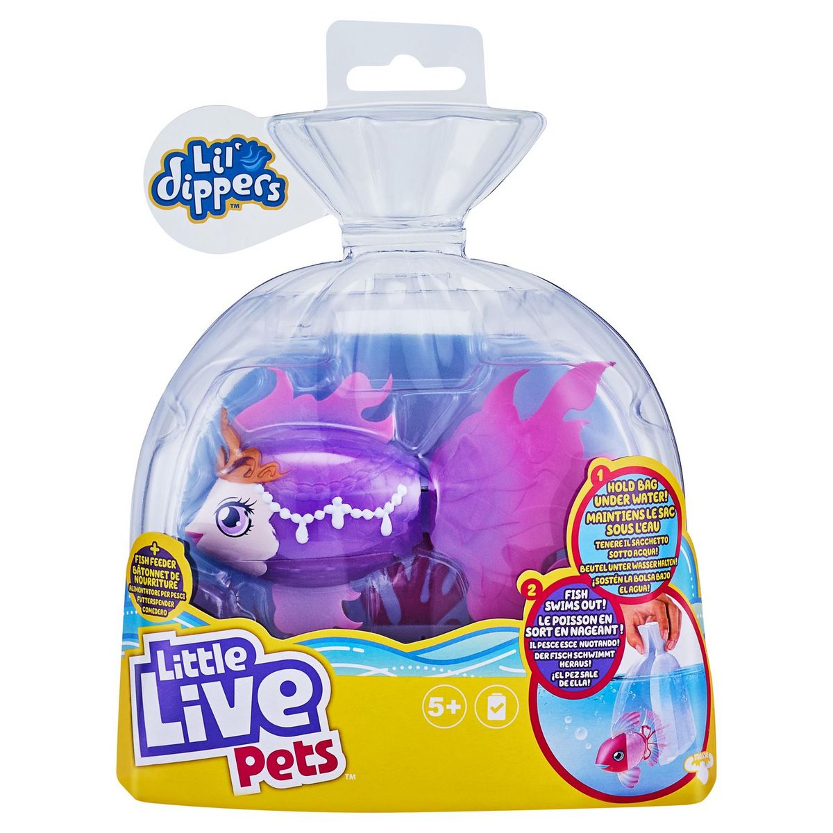 MOOSE TOYS Poisson Dippers Seaqueen - Little Live Pets