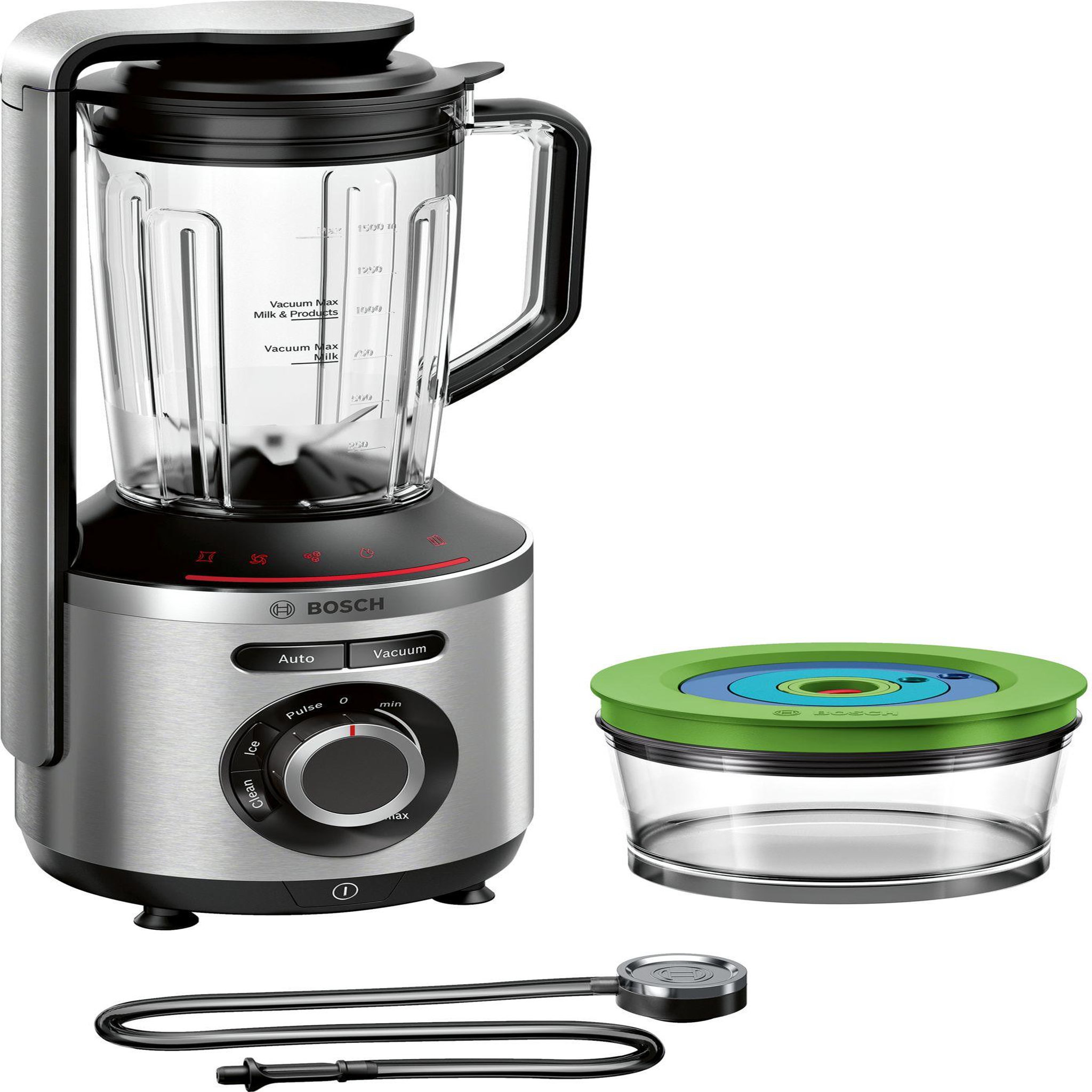 BOSCH Blender sous-vide 1.5l 1000w silver - mmbv622m