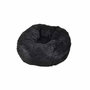 Voir la diapositive 2 : Paris Prix Coussin Rond pour Chien & Chat  Fluffy  55cm Noir