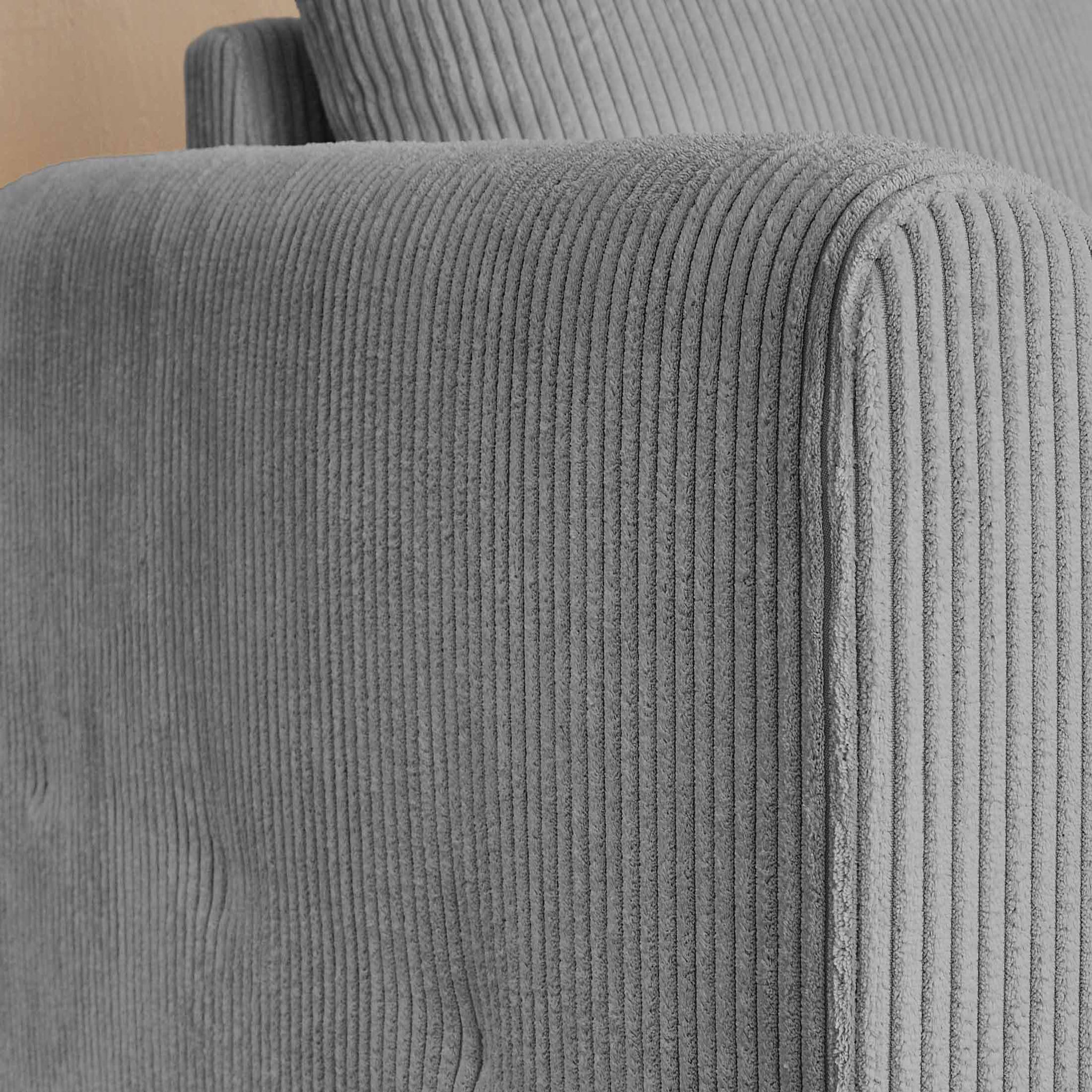 Voir la diapositive 3 : LISA DESIGN Rune - canapé 3 places - en velours côtelé