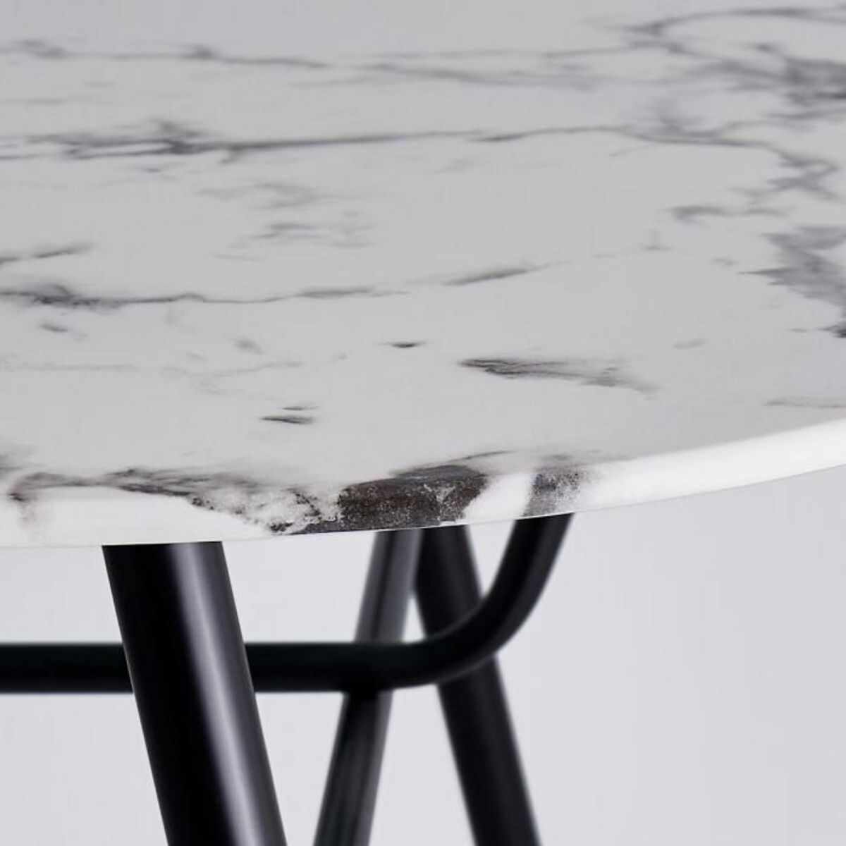 ATMOSPHERA Table à Manger Design  Roxas  160cm Blanc
