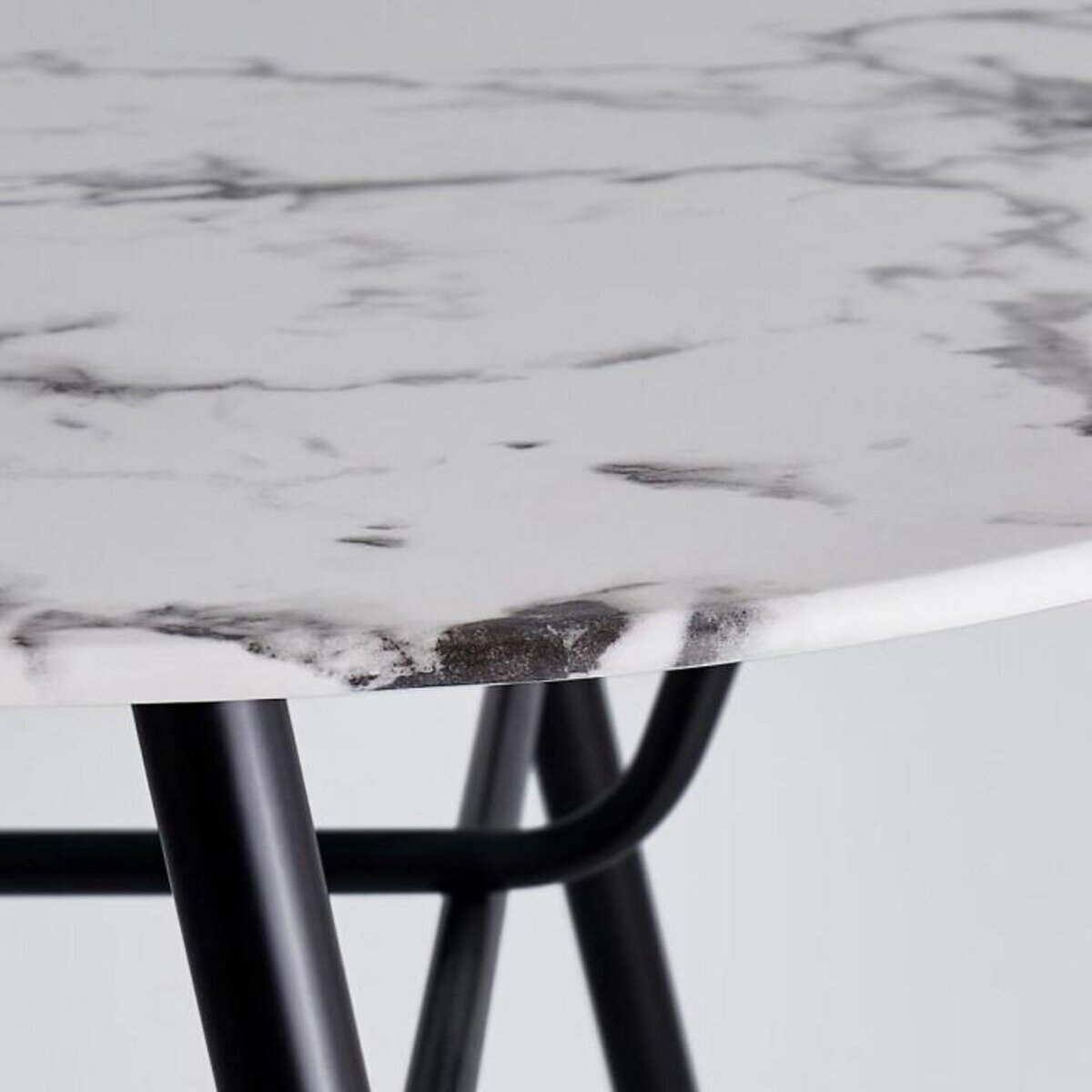 ATMOSPHERA Table à Manger Design  Roxas  160cm Blanc