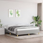 Voir la diapositive 1 : VIDAXL Cadre de lit sans matelas gris clair 160x200 cm tissu