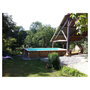 Voir la diapositive 2 : UBBINK Piscine hors sol bois rectangulaire - 500x800x140cm -  Liner Beige -LINEA