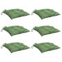 Voir la diapositive 3 : VIDAXL Coussins de chaise lot de 6 a motif de feuilles 50x50x7 cm