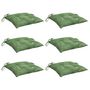 Voir la diapositive 3 : VIDAXL Coussins de chaise lot de 6 a motif de feuilles 50x50x7 cm