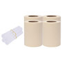 Voir la diapositive 2 : VIDAXL Ecrans d'intimite de jardin 4 pcs PVC 35x0,19 m Creme