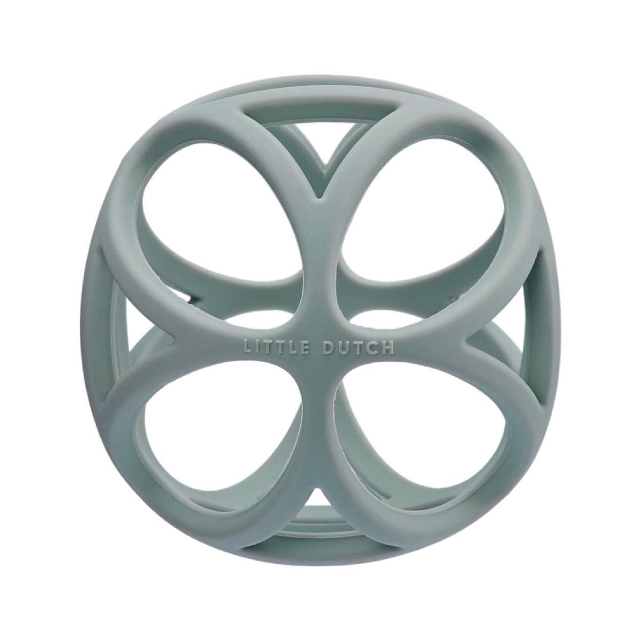 Voir la diapositive 1 : LITTLE DUTCH Balle sensorielle Bleu en silicone
