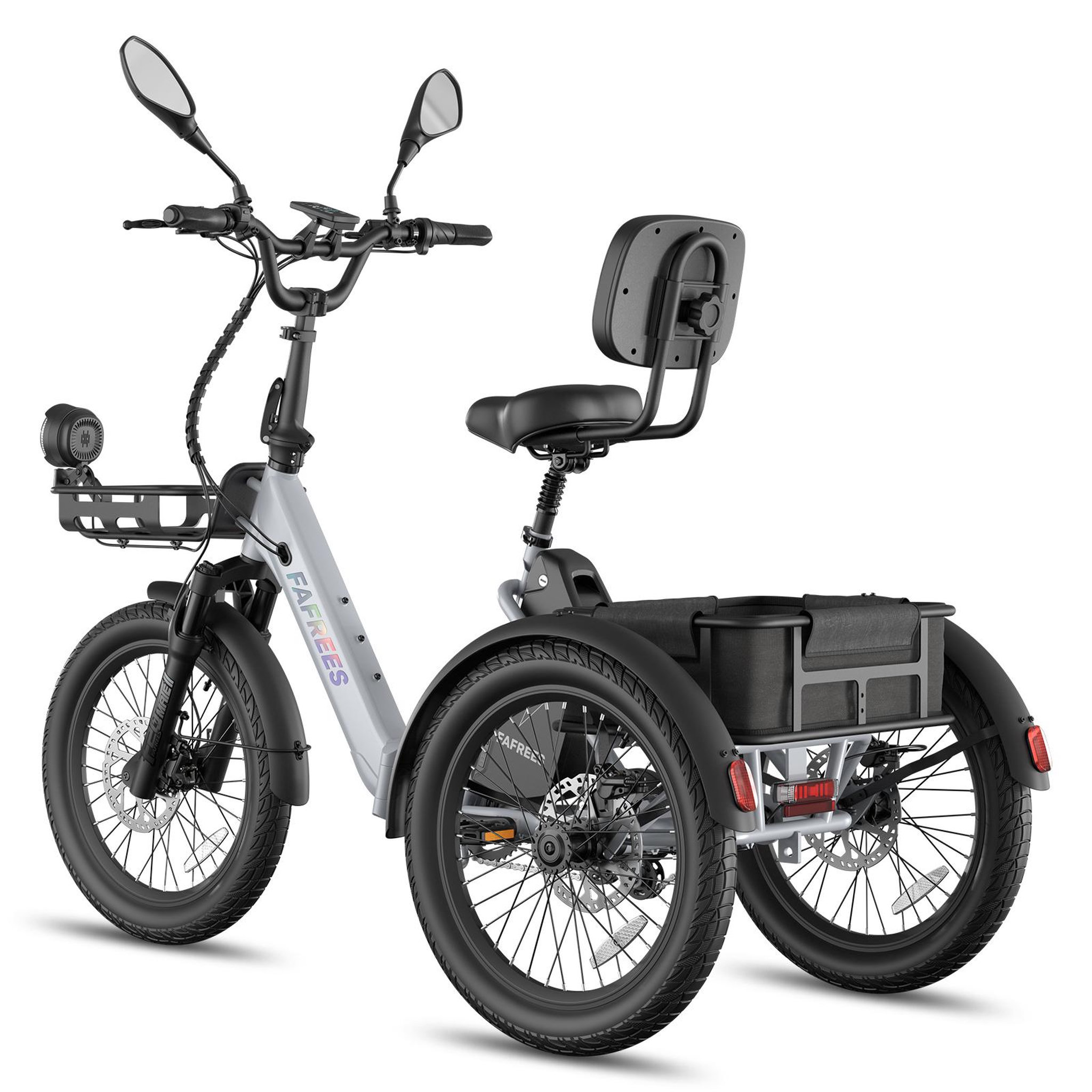 Voir la diapositive 2 : FAFREES Tricycle électrique fafrees f20 mate ii 25 ah