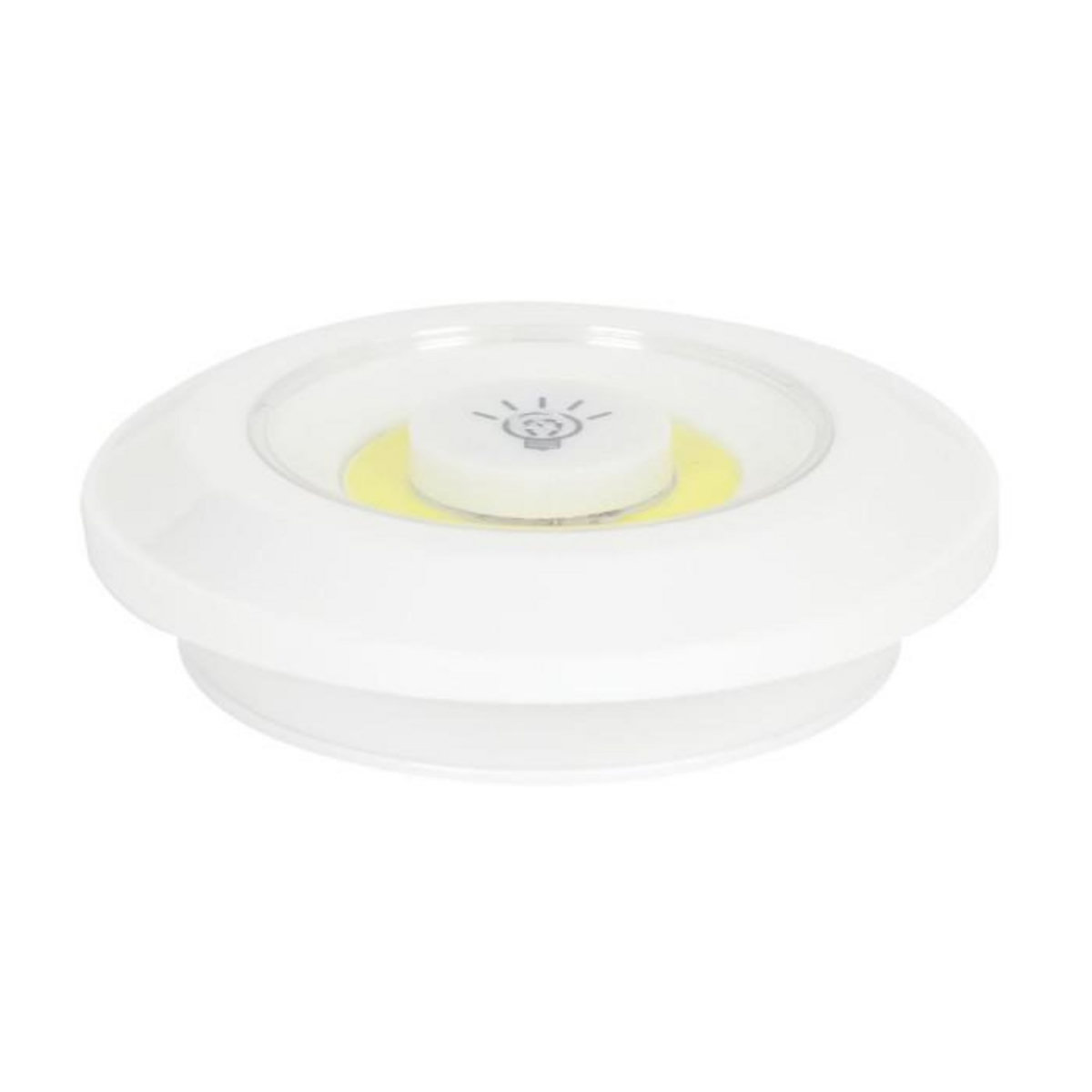 Paris Prix Lot de 2 Lampes Led  Télécommande  9cm Blanc