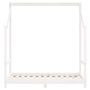 Voir la diapositive 4 : VIDAXL Cadre de lit pour enfant blanc 70x140 cm bois de pin massif