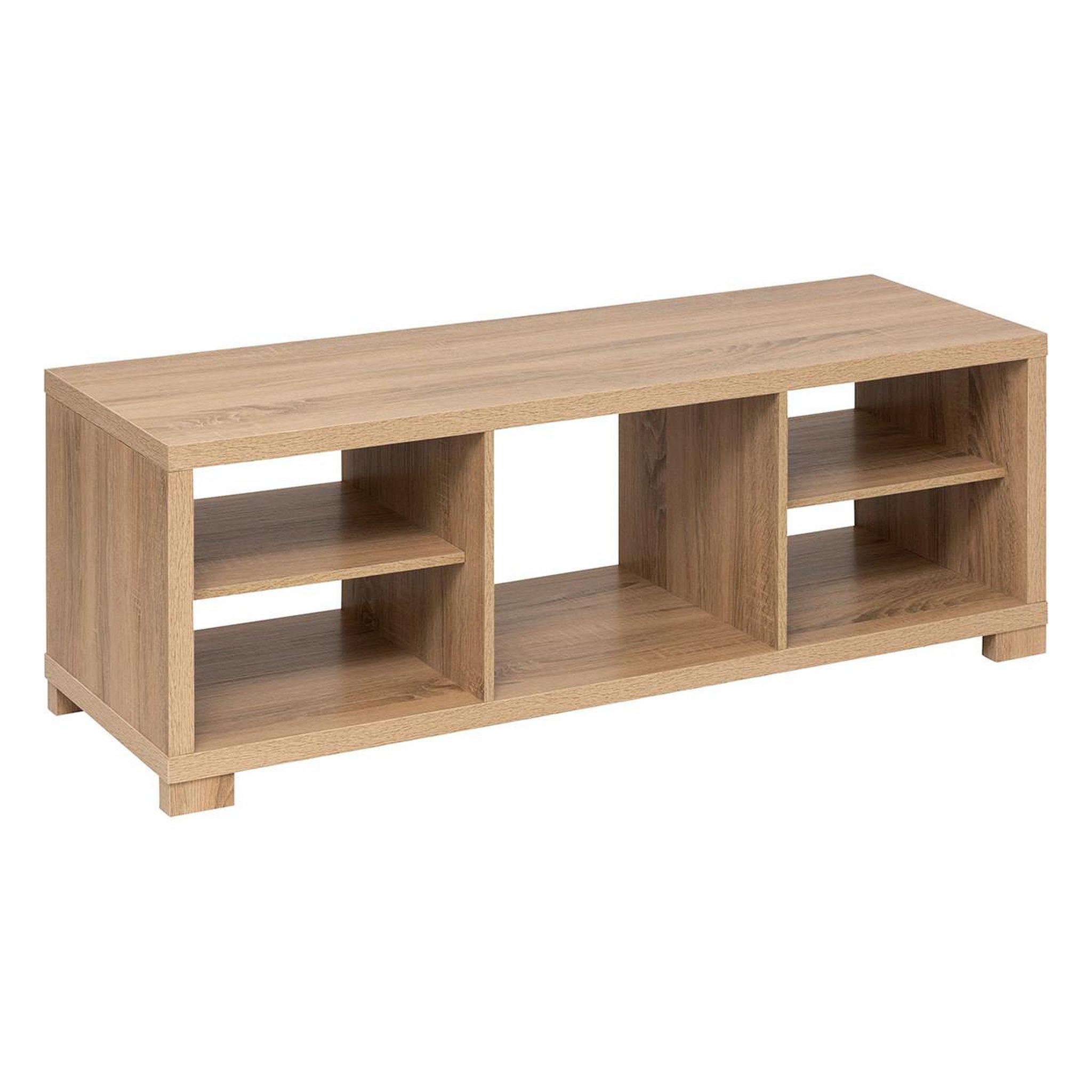 FIVE Meuble tv avec étagères  bivoak  120cm naturel