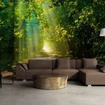 Paris Prix Papier Peint  Road in Sunlight. Coloris disponibles : Multicolore