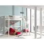 Voir la diapositive 1 : Lit mezzanine en pin massif  90x200 cm CED