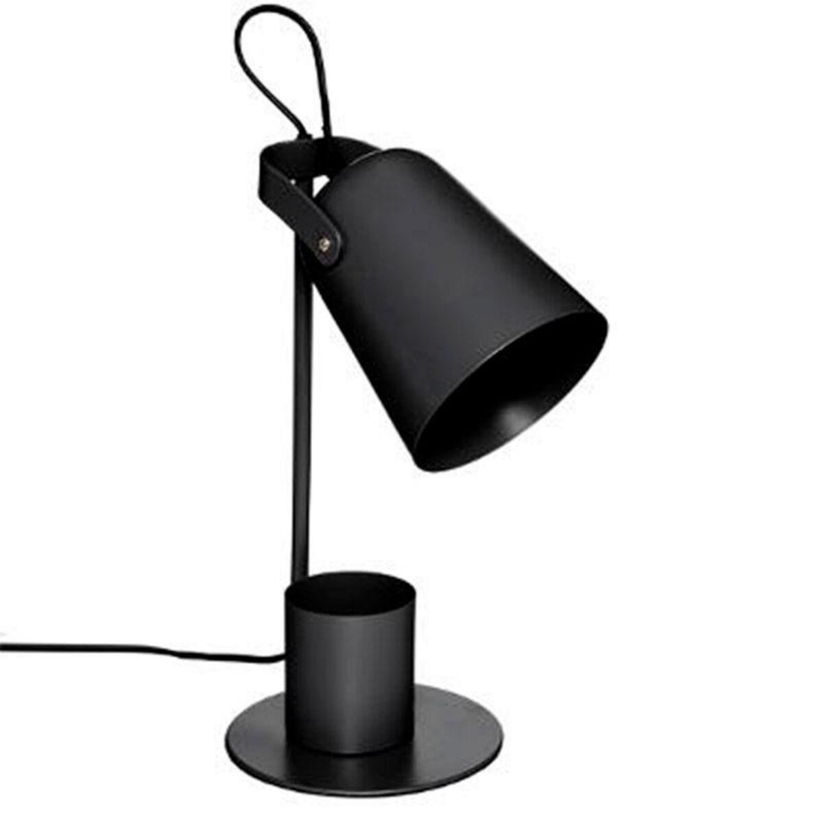  Lampe à Poser Design  Elio  34cm Noir