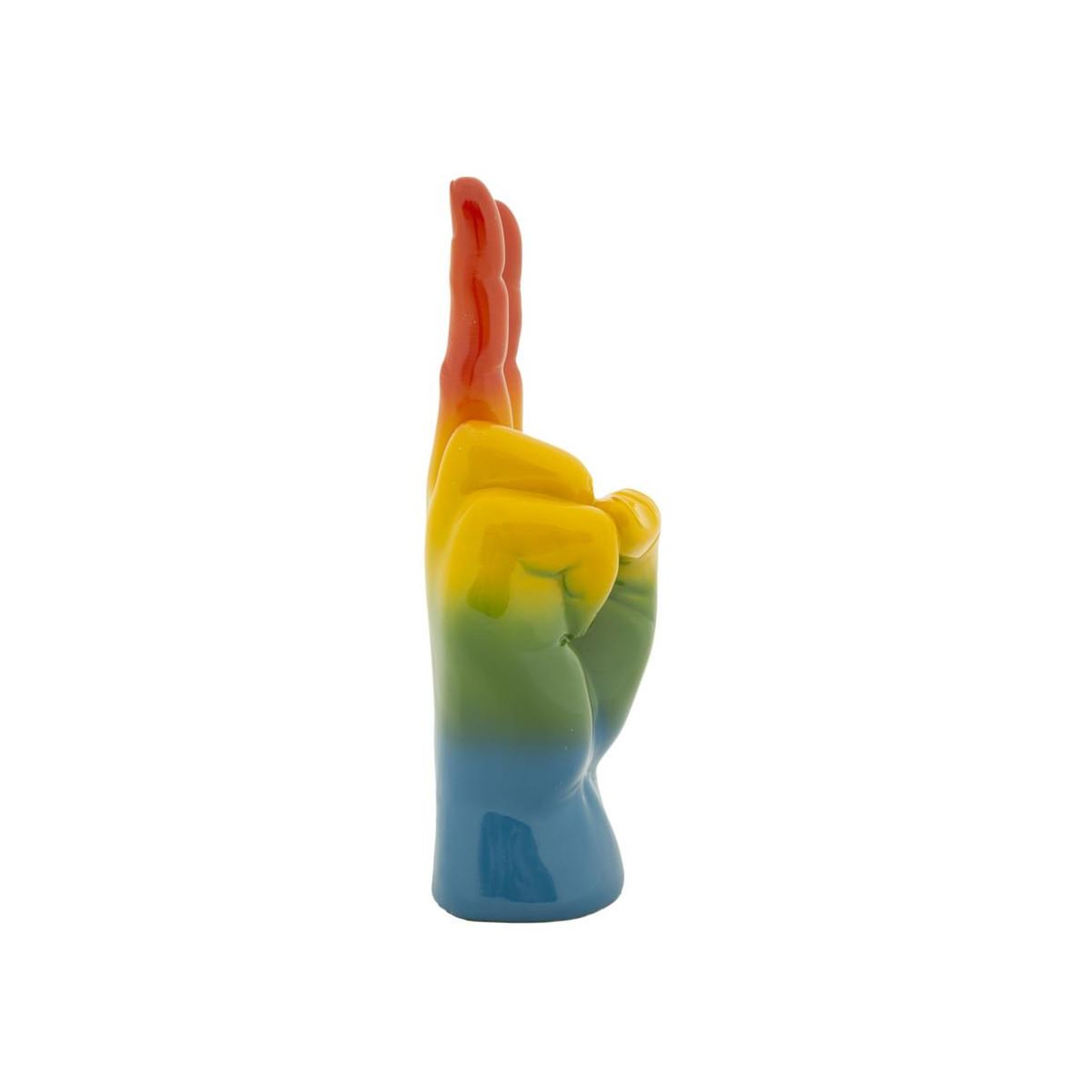 Voir la diapositive 3 : Paris Prix Déco main victoire  rainbow  36cm multicolore