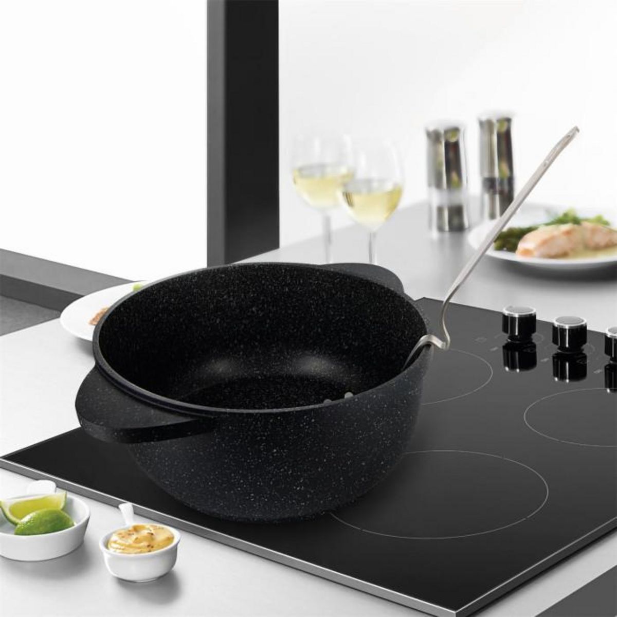 Paris Prix Louche en Inox  Accroche  33cm Argent