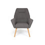 Voir la diapositive 2 : Paris Prix Fauteuil Scandinave  Watson  101cm Gris