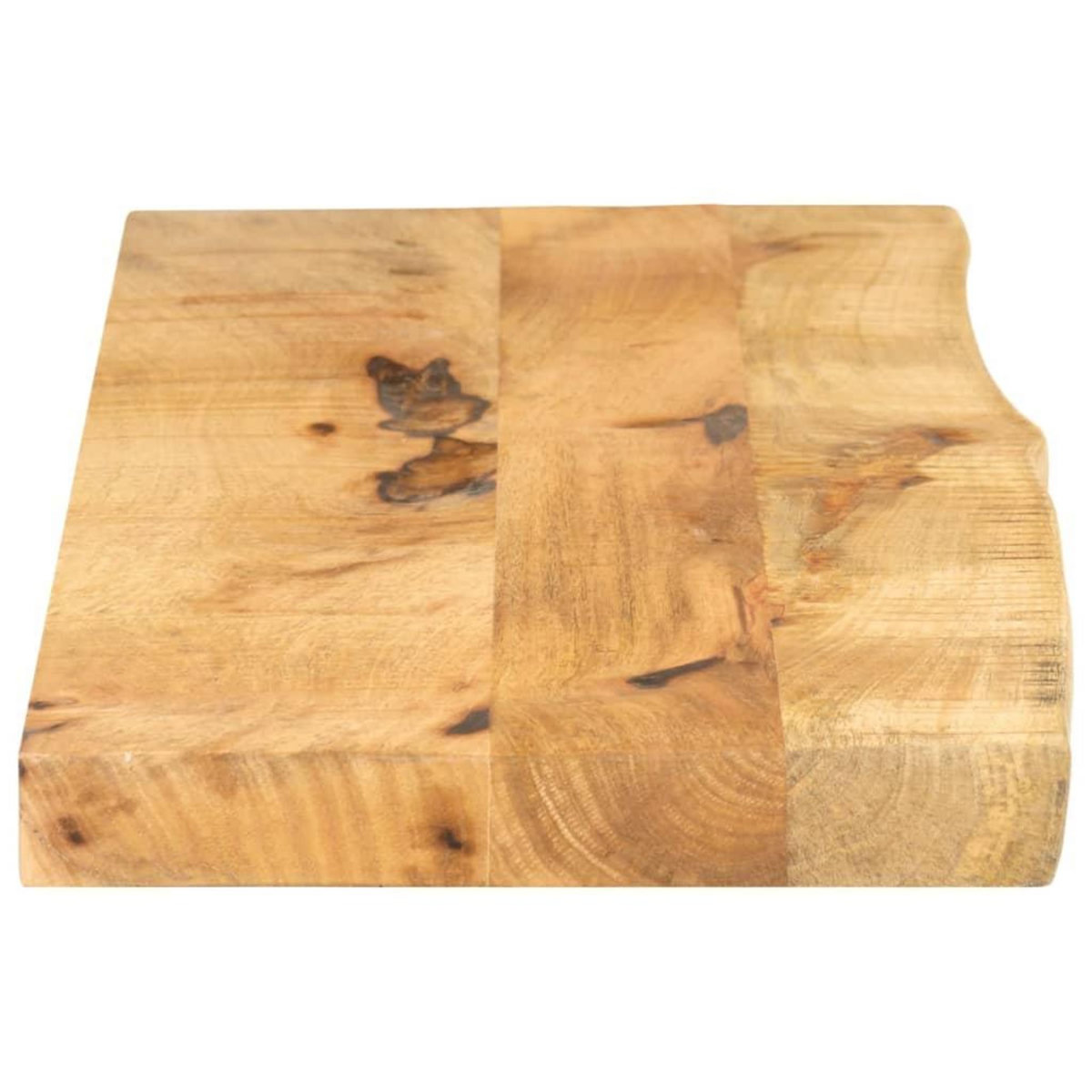 VIDAXL Dessus de table 100x40x2,5cm bord vif bois massif manguier brut