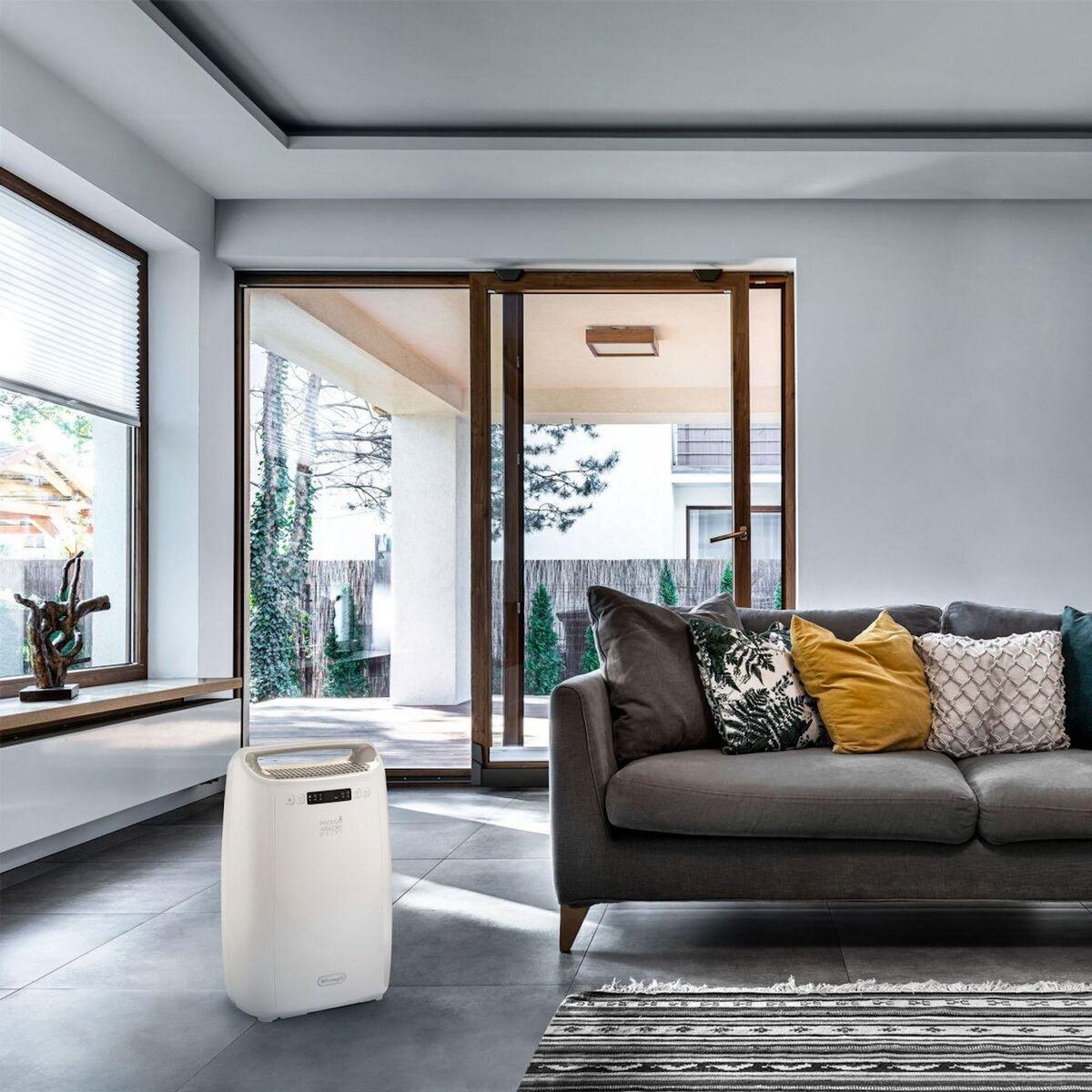 DELONGHI Deshumidificateur DEXD214RF Blanc