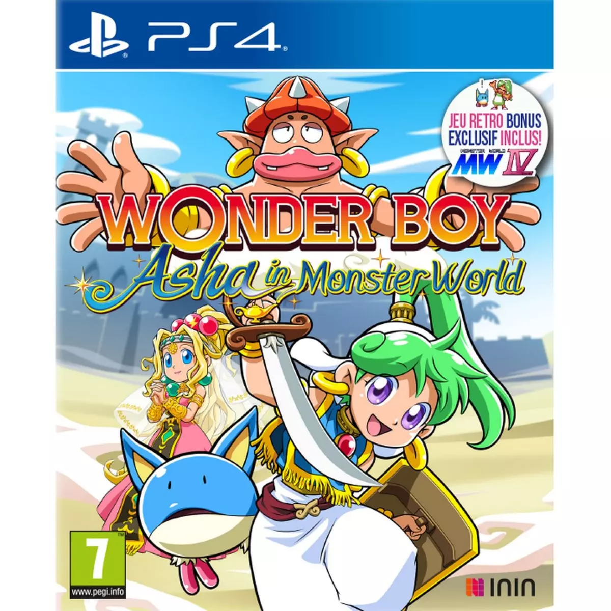 Wonder Boy : Asha In Monster World PS4