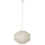 Voir la diapositive 1 : Paris Prix Lampe Suspension Design  Vivena  60cm Blanc Mat