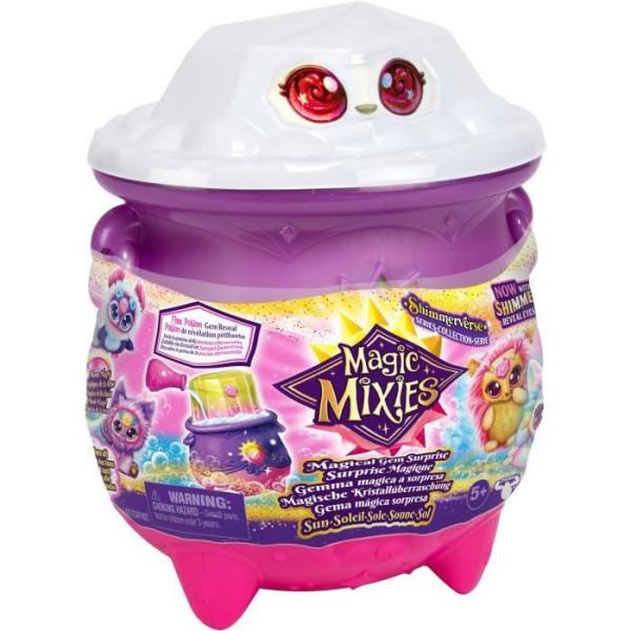 Voir la diapositive 2 : Chaudron Magie du Soleil - MAGIC MIXIES - Crée ton Mixie, avec ingrédients et accessoires