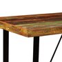 VIDAXL Table de bar Bois massif de recuperation 120 x 60 x 107 cm