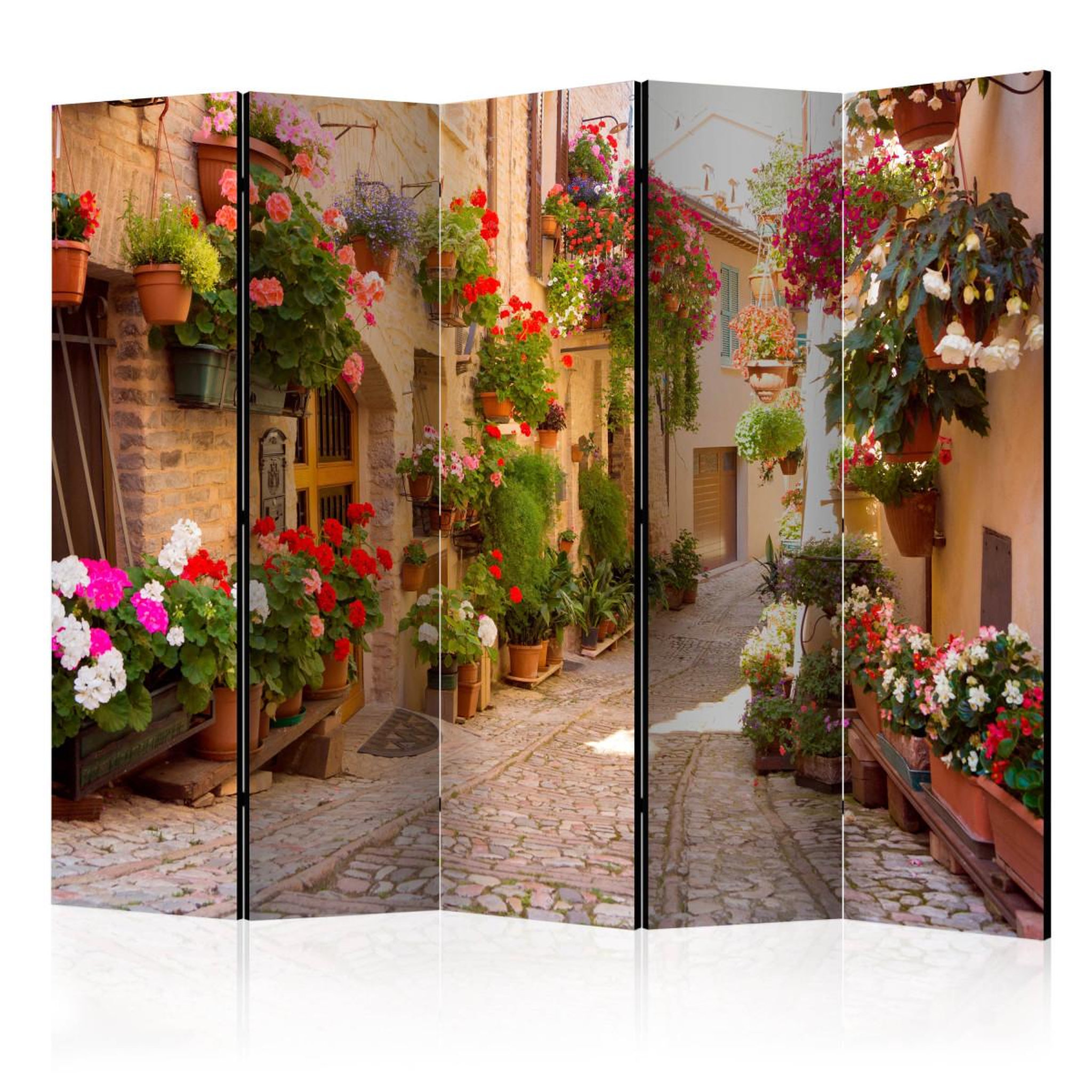 Paris Prix Paravent 5 volets  the alley in spello italy  172x225cm