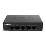 DLink Switch 5 ports Gigabit - Metallique, connecteurs plastique - DLINK - DGS-105GLE