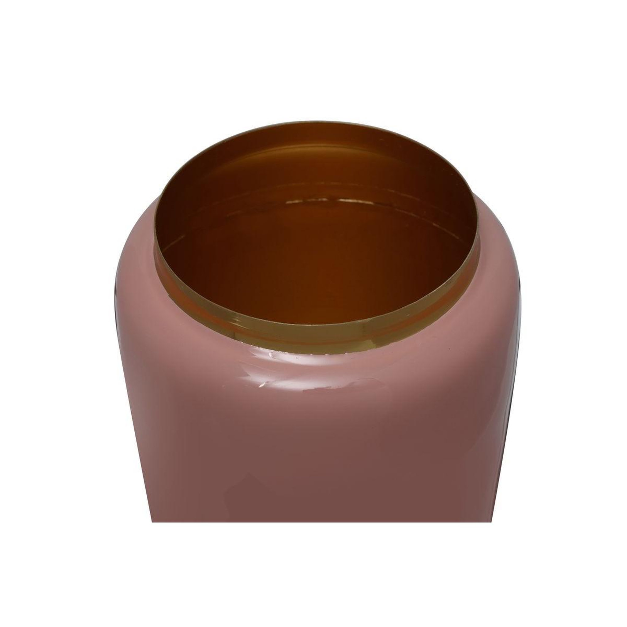 Voir la diapositive 2 : Paris Prix Vase Rond Design  Veronika  24cm Rose & Or