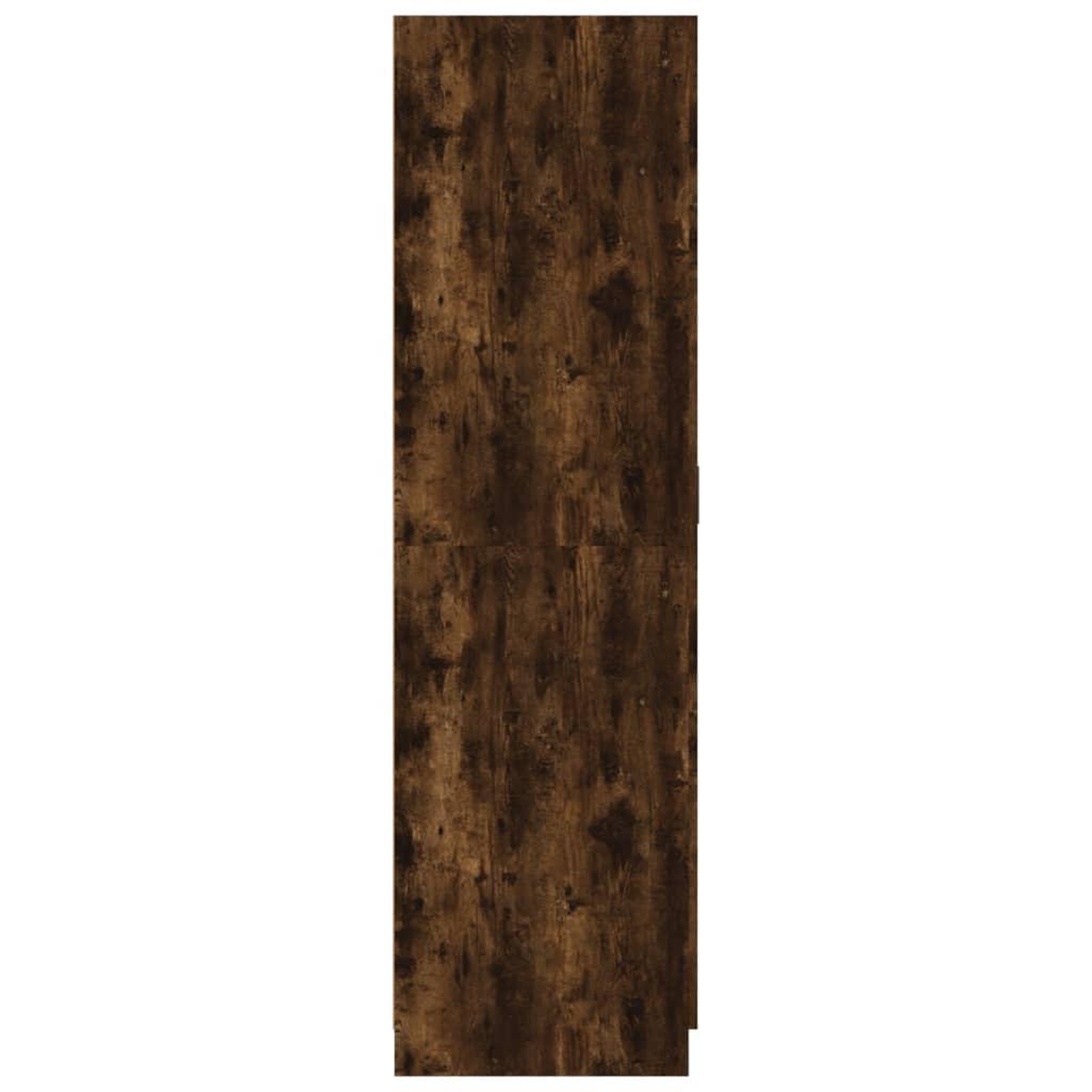 Voir la diapositive 4 : VIDAXL Garde-robe Chene fume 80x52x180 cm Bois d'ingenierie