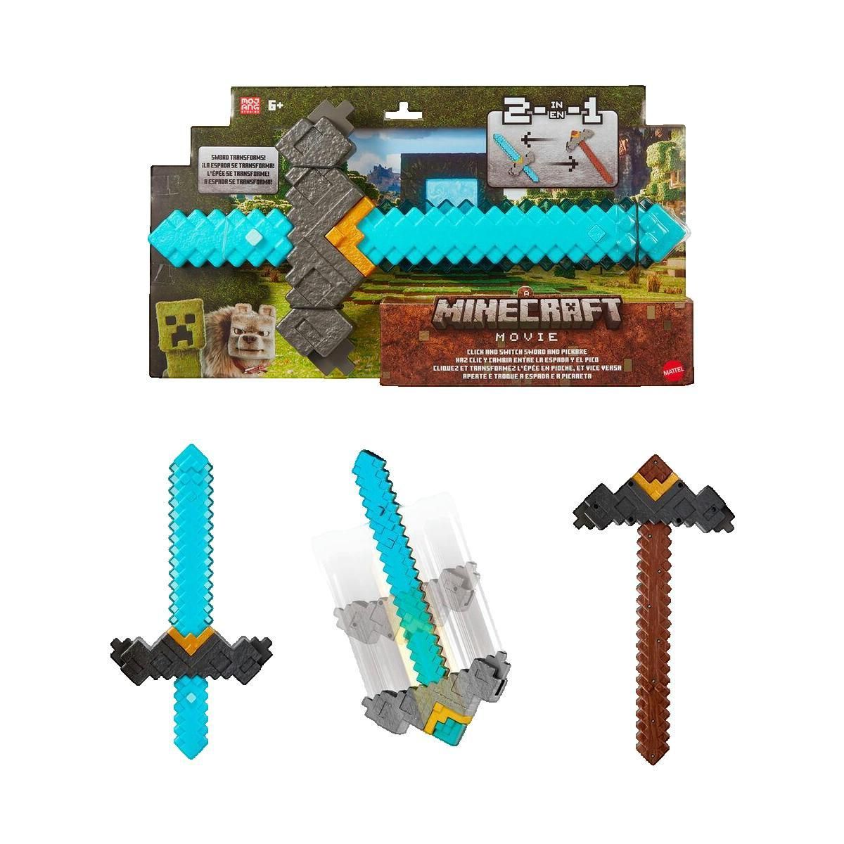 ART & CRAFT Jouet Épée et Pioche Craft coloré