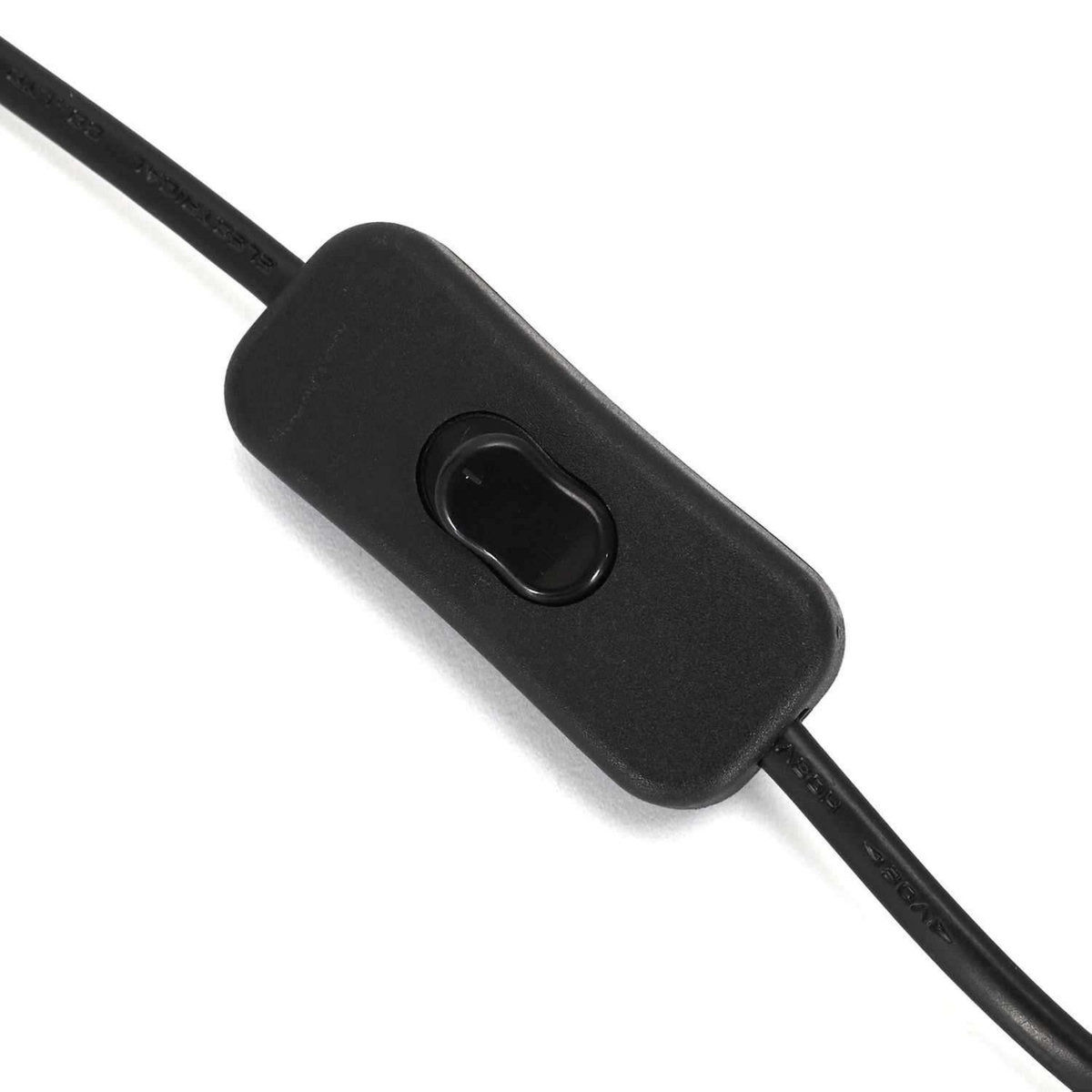 The Home Deco Factory Lampe à poser champignon - Hauteur 32 cm - Gris foncé