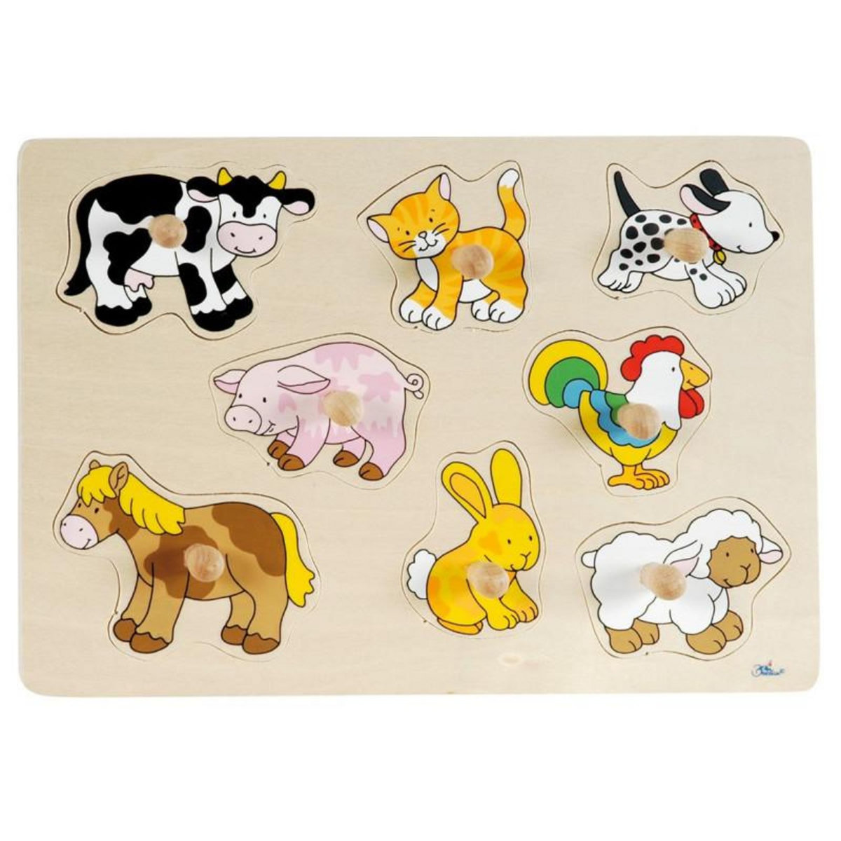 Goki GOKI Bubble Puzzle Animals
