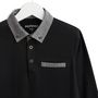 Voir la diapositive 2 : IN EXTENSO Polo manches longues col chambray garçon