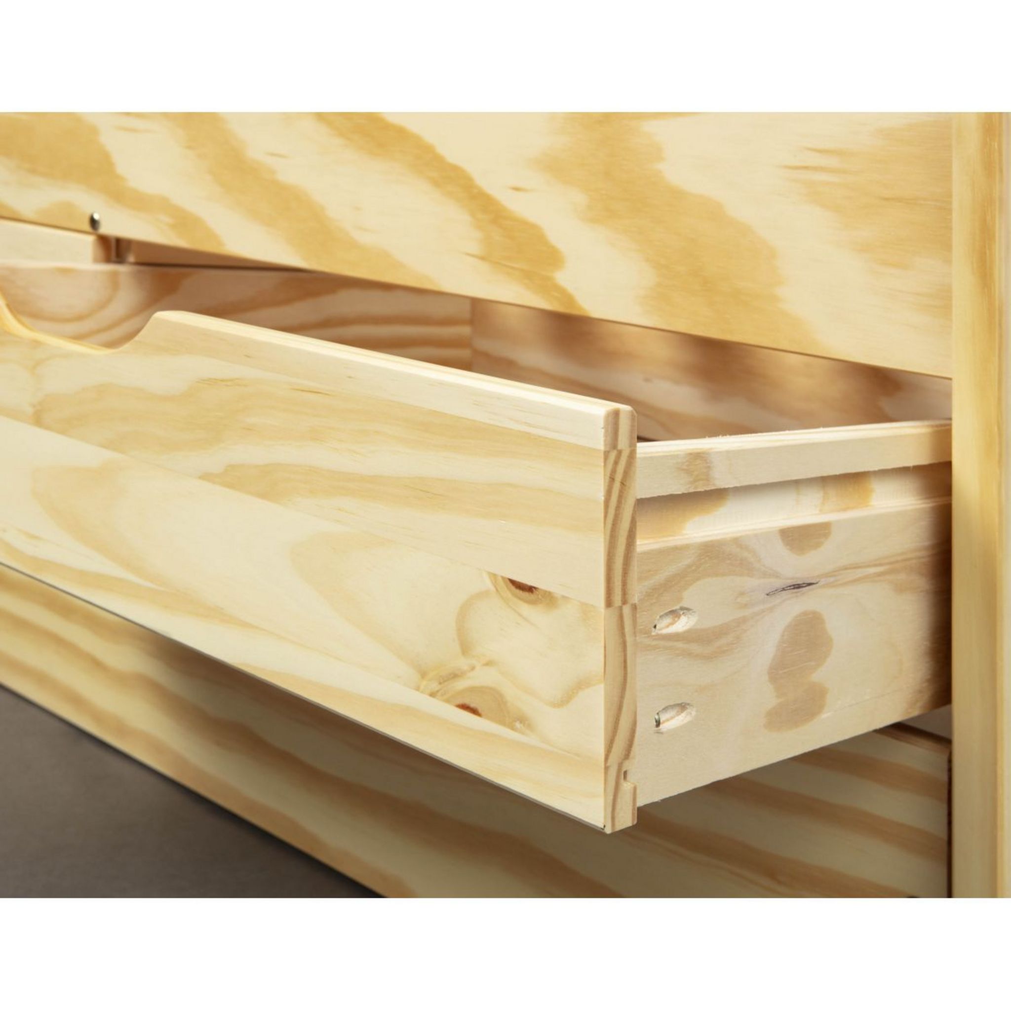 Lit gigogne 2 couchages 90x200 cm + 3 tiroirs ULLI