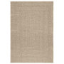 Voir la diapositive 2 : VIDAXL Tapis ZIZUR beige 120x170 cm aspect de jute interieur exterieur