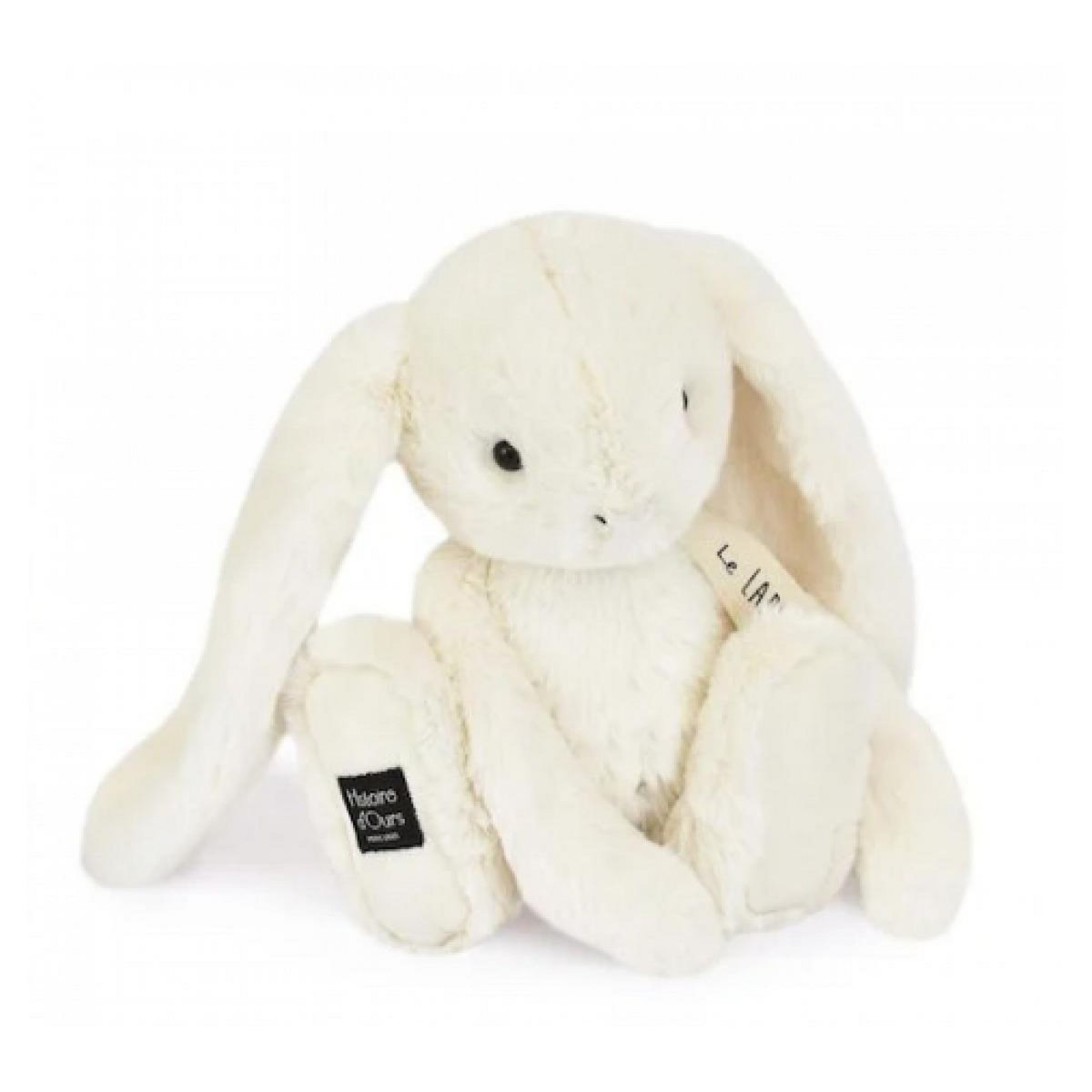 Histoire D'Ours Doudou lapin - Vanille - 32cm