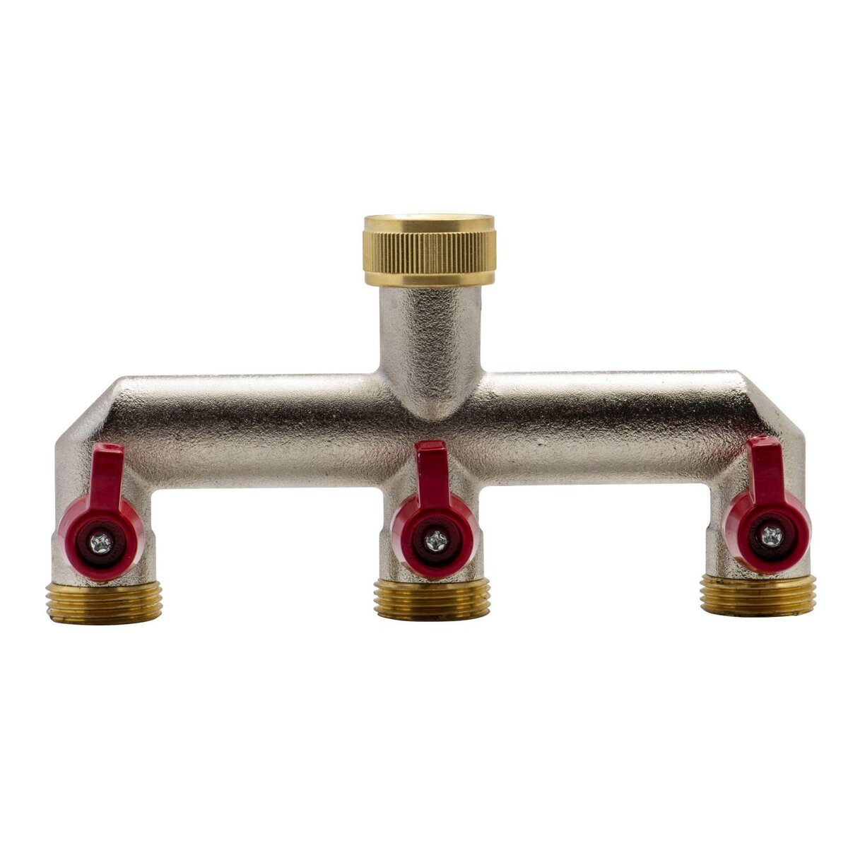 RAIN Rampe avec vannes 3 voies en laiton