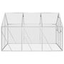 Voir la diapositive 4 : VIDAXL Voliere argente 1,79x3x1,85 m aluminium