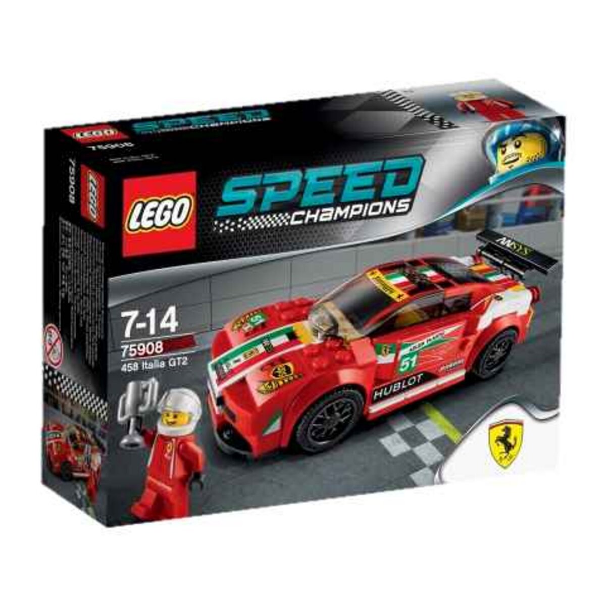 LEGO Speed Champions 75908 - Ferrari 458 Italia GT2