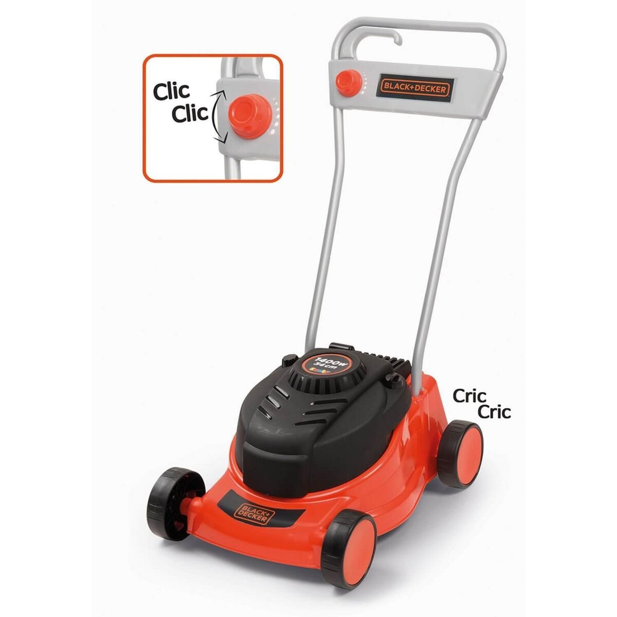 SMOBY Tondeuse Black + Decker