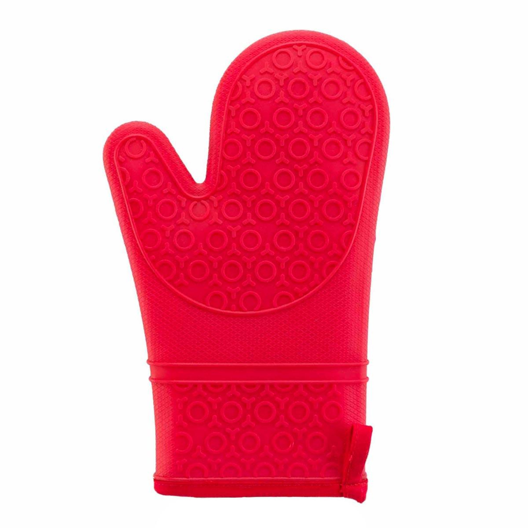 Douceur d'Intérieur Gant de cuisine en silicone  sylkki  30cm rouge