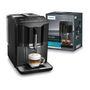 Voir la diapositive 5 : Siemens Machine a espresso Auto SIEMENS EQ.300 TI355209RW - Inox foncé et noir lustré - 1300 W - 15 bars - 5 boissons