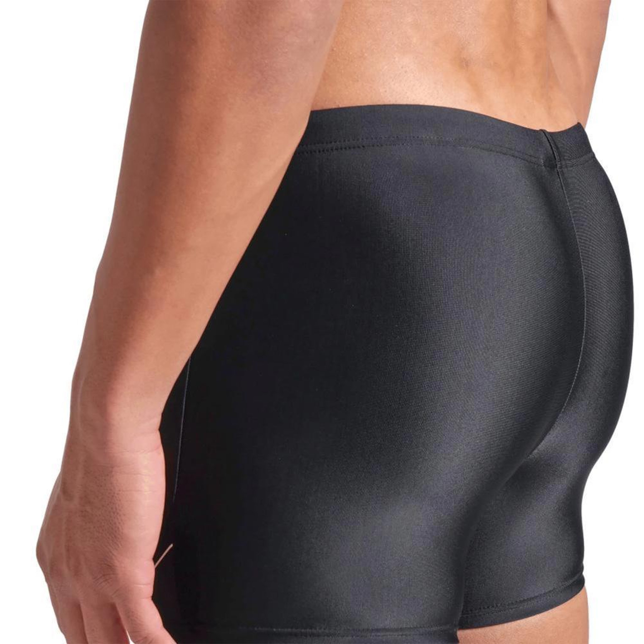 Voir la diapositive 2 : ARENA Short de bain Noir Homme Arena Graphic
