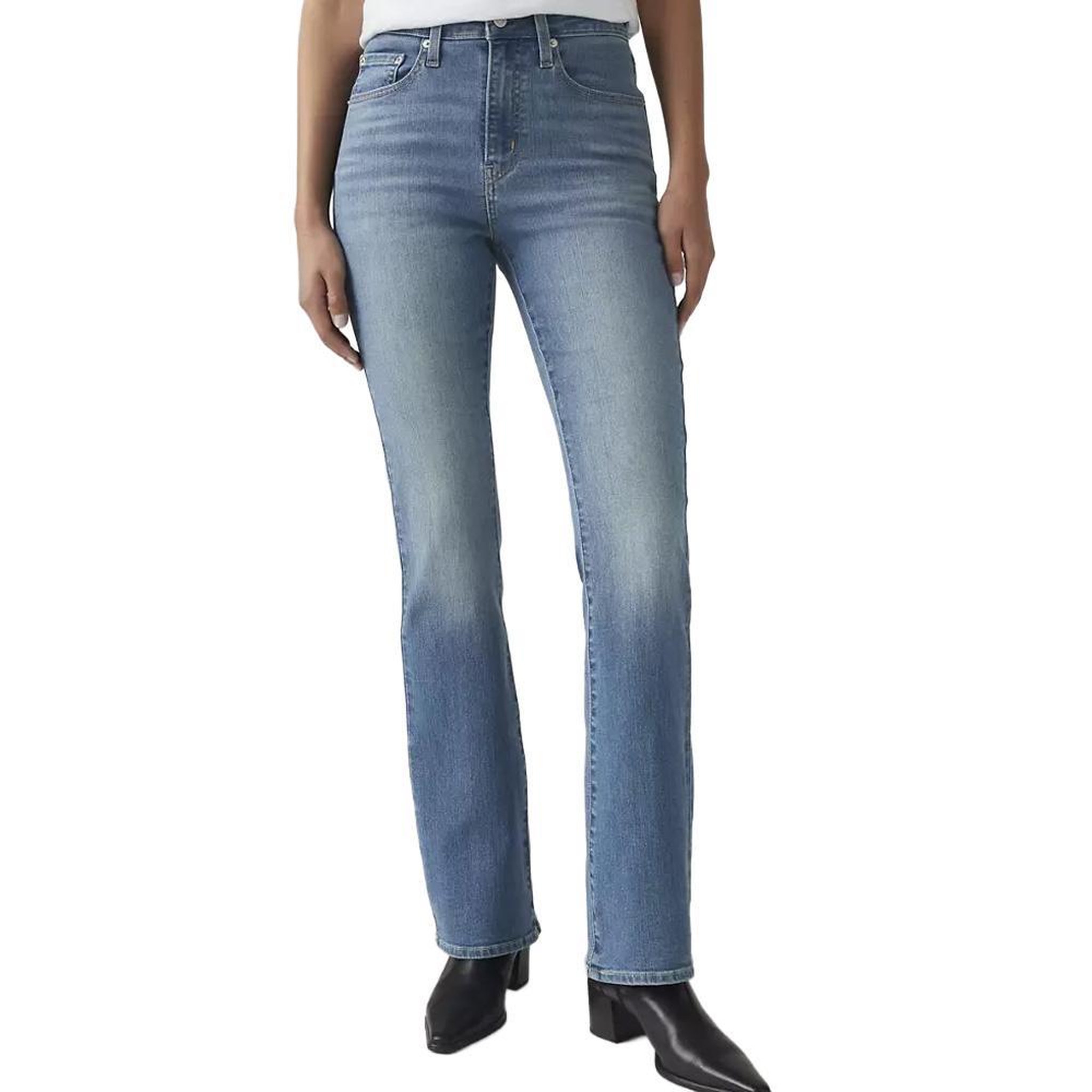 Levi's Jean 725 bleu clair bootcut femme levi's high rise 18759. Coloris disponibles : Bleu