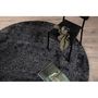 Voir la diapositive 5 : Paris Prix Tapis Rond  Mattis  200cm Anthracite
